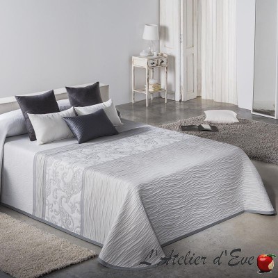 REIG MARTI Leave Couvre-lit Fleuri Reversible LEA000 Coussin 50x70cm
