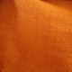 Rideau à oeillets sur mesure: lin lavé orange marmelade