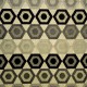 Manaus multi gris, tissu jacquard lavable aquaclean Casal