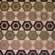Manaus multi rose, tissu jacquard lavable aquaclean Casal