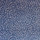 Natal bleuet, tissu jacquard velours anti-tâche lavable Aquaclean Casal