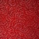 Natal feu, tissu jacquard velours anti-tâche lavable Aquaclean Casal