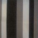 Bâche déperlante noir/gris/blanc : toile extérieure rayée Le mètre