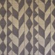 Tissu imprimé "Rush" taupe style vintage pour ameublement et siège de Casal