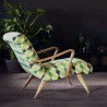 Rush (5 colors) fabric upholstery and seat Casal graphic