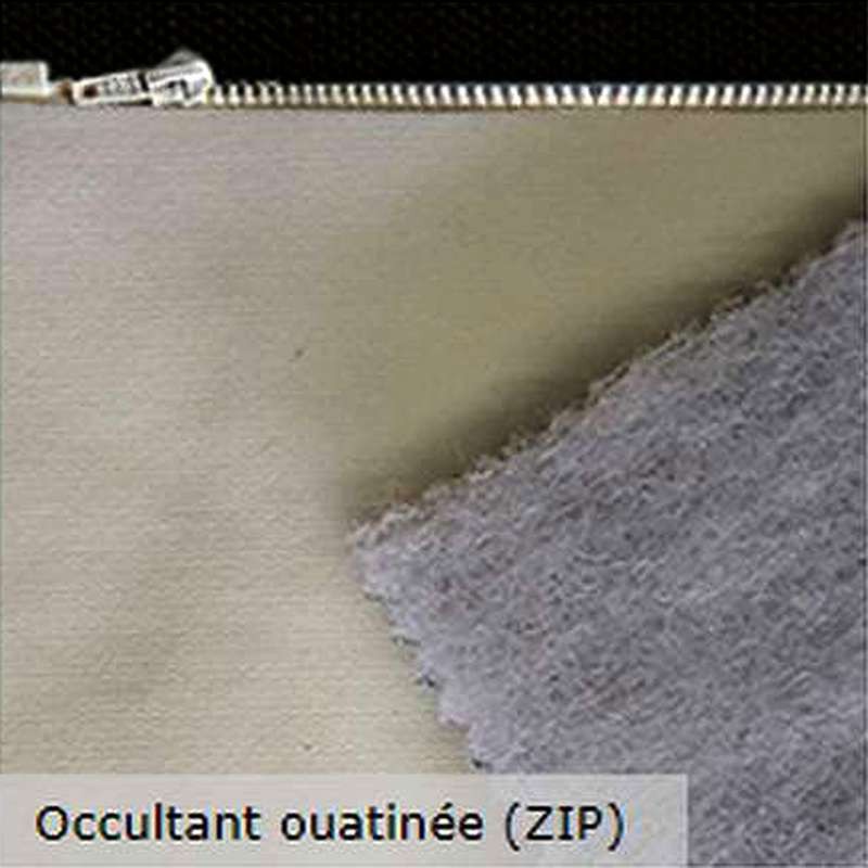 "Doublure universelle" non feu M1 occultante ouatinée avec zip Thevenon