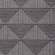 "Floyd" Tissu gris ameublement jacquard graphique Thevenon