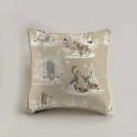 "Snow reindeer" Cushion cover Thevenon