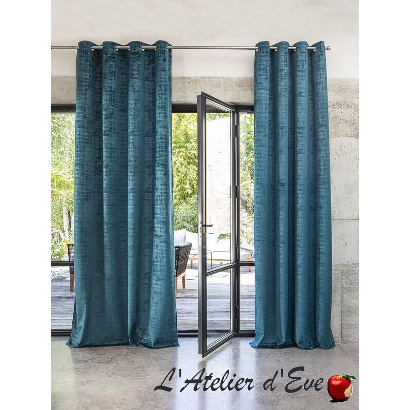 "Milano" Rideau oeillets Made in France velours Thevenon