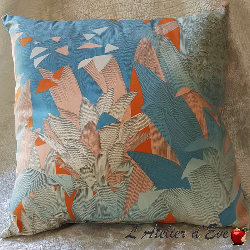 coussin fabrication artisanale made in france tissu thevenon