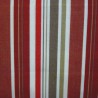Toile extérieure rayé multicolore prune Bâche déperlante traitée téflon A101-82