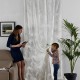 "Levanzo" Sheer curtain by the meter Casal