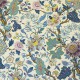 "Madurai" bleu parme Toile de jouy coton Casal