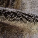 Fabric upholstery faux fur "Mink" Casal