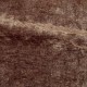 Tissu velours lavable réversible Cosy chocolat
