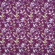"Trebah" Tissu violet fleuri Tresco Prestigious Textiles