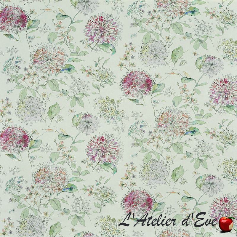 "Olivia" Floral cotton upholstery fabric Bloom Prestigious Textiles