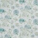 "Lila" Tissu lichen ameublement coton fleuri Bloom Prestigious Textiles