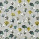 "Camarillo" Tissu chartreuse ameublement coton fleuri Malibu Prestigious Textiles