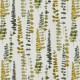 "Santa Maria" Tissu chartreuse ameublement coton fleuri Malibu Prestigious Textiles