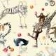 "Circus parade" Rideau à oeillets Made in France Thevenon