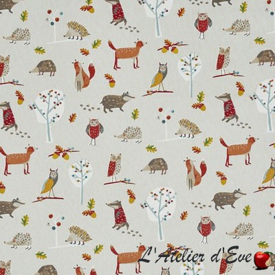 "Herbie" Oilcloth gloss finish Sketch Prestigious Textiles