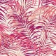 "Palm springs" rose Coupon 100x280cm tissu ameublement Thevenon