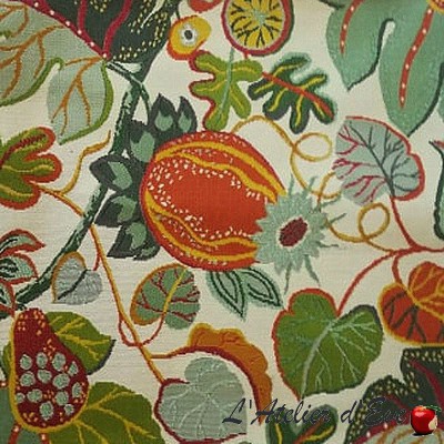 Edingburgh Weavers Lexi mauve floral tissu de coton tissus d'ameublement/Rideaux/Craft