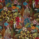 "Hidden Paradise" Tissu velours fleuri ameublement Journey Beyond Prestigious Textiles