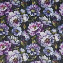 "Secret Oasis" Velvet fabric with floral furnishings Prestigious Textiles