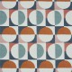 "Arc" auburn Tissu ameublement coton lin Prestigious Textiles