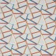 "Tétris" auburn Tissu ameublement collection Abstract Prestigious Textiles
