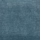 Collection tissu ameublement velours uni "Douceur" bleu stone de Thevenon Paris