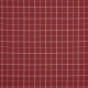 "Boston" Ruby Tissu ameublement coton carreaux Hamptons Prestigious Textiles