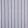 Ridgewood cinnabar Tissu ameublement coton rayures Hamptons Prestigious Textiles