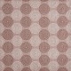 "Hémisphère" rose Tissu ameublement brodé Luna Prestigious Textiles