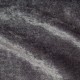 - "Cosy" anthracite Coupon 80x280cm tissu velours lavable