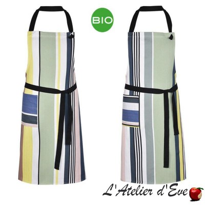 "Iholdy" Tablier coton bio Made in France Artiga