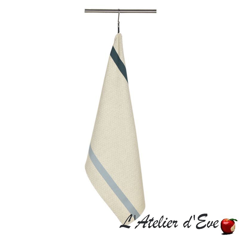 "Granite" Basque cotton cloth tea towel Made in France 75x50cm Artiga