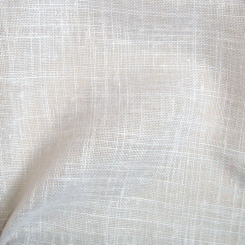 Etamine (7 coloris) Tissu étamine grande largeur unie aspect lin Thevenon
