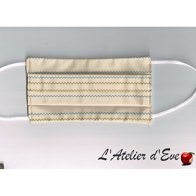 "Masque de protection tissu Made in France MPT-91