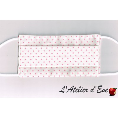 Promo Octobre Rose Ecomasque haute protection tissu spécial respirant Made in France mpt-eco-6