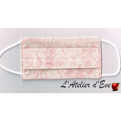Promo Octobre Rose Ecomasque haute protection tissu spécial respirant Made in France mpt-eco-8