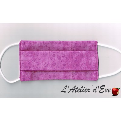 Promo Octobre Rose Ecomasque haute protection tissu spécial respirant Made in France mpt-eco-10