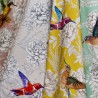 Forever Toile de coton fond galet Thevenon