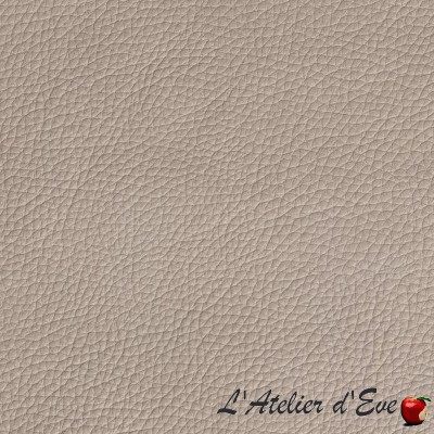 "Colorado" Leather look fabric for Thevenon upholstery