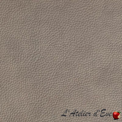 "Colorado" Leather look fabric for Thevenon upholstery