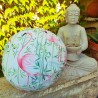 Zafu Mandala Meditation cushion Made in France L'Atelier d'Eve