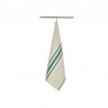 Corda Metis Torchon coton/lin toile basque Made in France 75x53cm Artiga