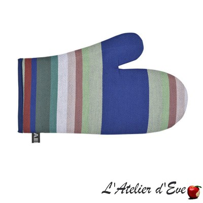 "Aroue" Moufle coton bio toile basque 30x19cm Artiga